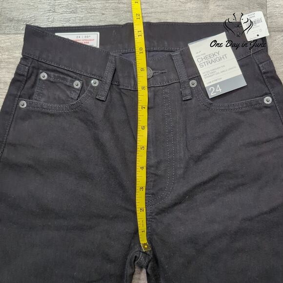 Gap High Rise Cheeky Straight Jeans Size 24 (00) - Picture 3 of 5